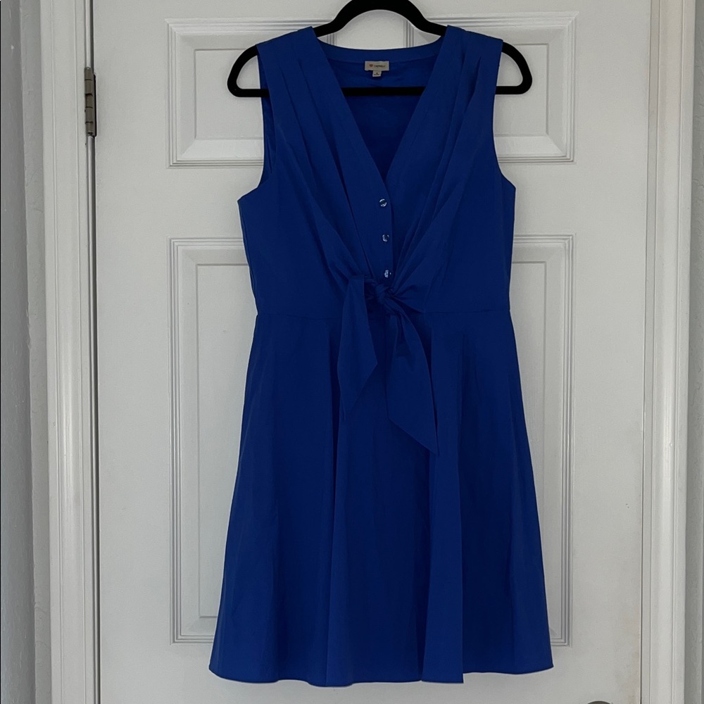 Daniel Cremieux Royal Blue Midi Dress